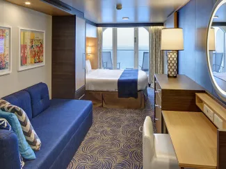 Spectrum of the Seas - Connecting Ocean View Balcony