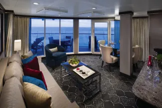 Symphony of the Seas - AquaTheatre Suite with Large Balcony - 2 Bedroom