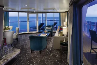 Symphony of the Seas - Spacious AquaTheatre Suite Large Balcony - 2 Bedroom