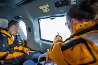 Ultramarine - Flightseeing aboard Ultramarine