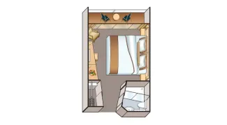 Viking Hemming - Veranda Stateroom (A) & (B)