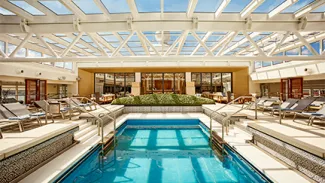 Viking Neptune - Main Pool with Retractable Dome