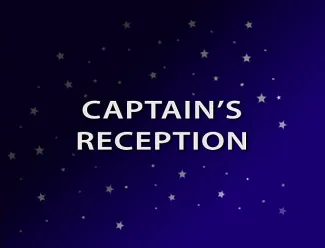 Vision of the Seas - Captain's Welcome Aboard Reception