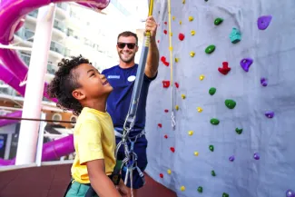 Vision of the Seas - Rock Climbing Wall