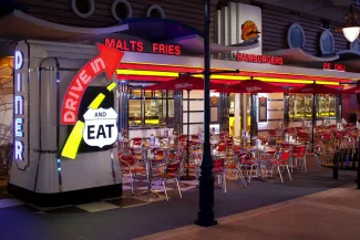 Wonder of the Seas - Johnny Rockets®