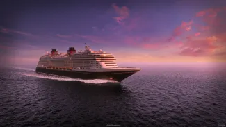 Disney Cruise Line  Disney Destiny Rendering - Disney   2