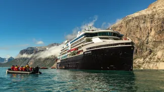HX Hurtigruten Expeditions Indigo Sand Exterior MS Fridtjof Nansen