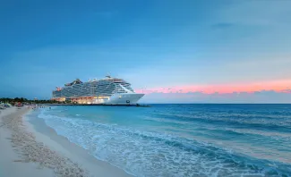 MSC Cruises MSC Seaside Exterior Ocean Cay CSOR   MSC Rights cropped