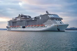 MSC Cruises  MSC Bellissima  Exterior  Copyrights - MSC Rights