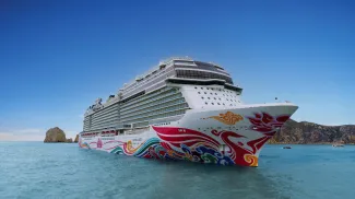 NCL Joy  Aerial Exterior    CaboSanLucas