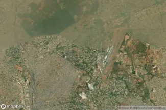 Satellite view of Accra