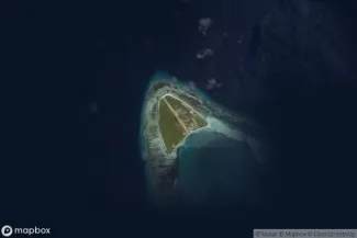 Satellite view of Alphonse Islands