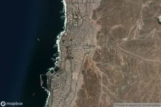Satellite view of Antofagasta