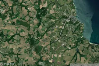 Satellite view of Belle-Île-en-Mer