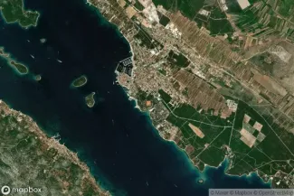 Satellite view of Biograd na Moru