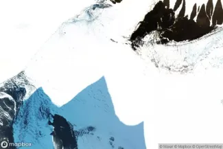 Satellite view of Boltodden, Spitsbergen