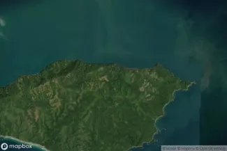 Satellite view of Cébaco Island