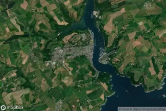 Satellite view of Dartmouth