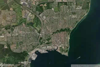 Satellite view of Fredericia