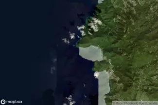 Satellite view of Grande Anse, Les Anses-d'Arlet