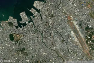 Satellite view of Hakata