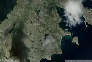 Satellite view of Hebron, Newfoundland and Labrador