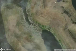 Satellite view of Klaksvik