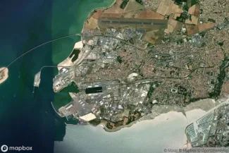 Satellite view of La Pallice