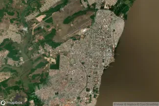 Satellite view of Macapa