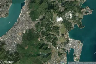 Satellite view of Moji-ku, Kitakyūshū