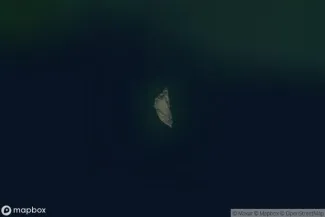 Satellite view of Monument Island, Nunavut