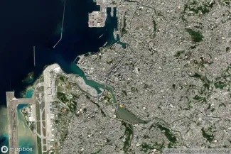 Satellite view of Naze, Amani Oshima