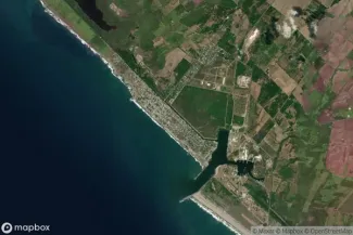 Satellite view of Puerto Madero