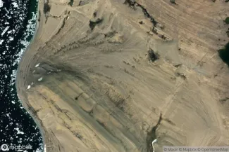 Satellite view of Resolute Bay, Nunavut