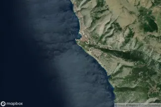Satellite view of Senj