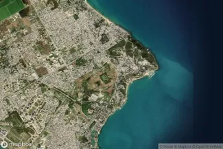 Satellite view of Sidi Bou Said