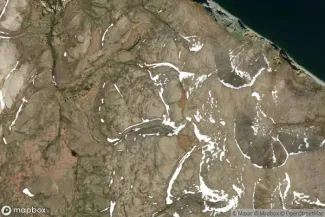 Satellite view of St. Matthew Island, Alaska