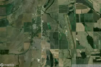 Satellite view of Tunica, Mississippi
