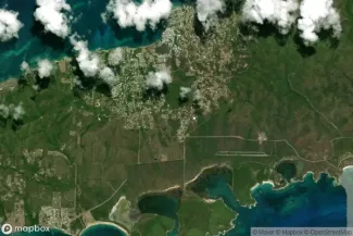 Satellite view of Vieques